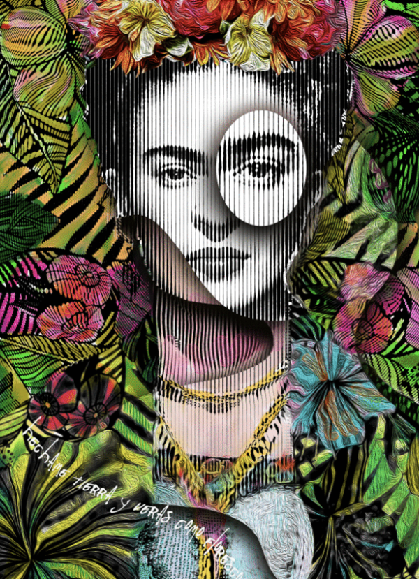 LUZ PEREZ-OJEDA Frida y el dia de los muertos, 2022