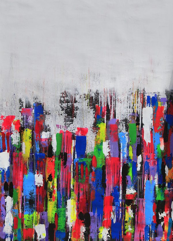 Stéphanie Mackenzie artiste Colorful Silence B Galerie Mickael Marciano